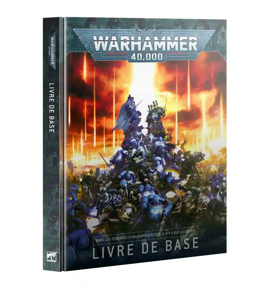 Découvrez le superbe Livre de Base Warhammer 40k V10 contenant toutes les règles pour pouvoir vous approprier cette nouvelle édition