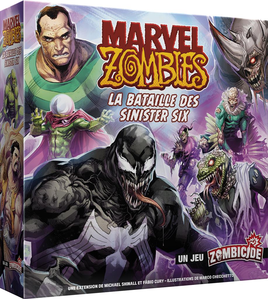 Clash of the Sinister Six est la prochaine boite de base du monument qu'est zombicide