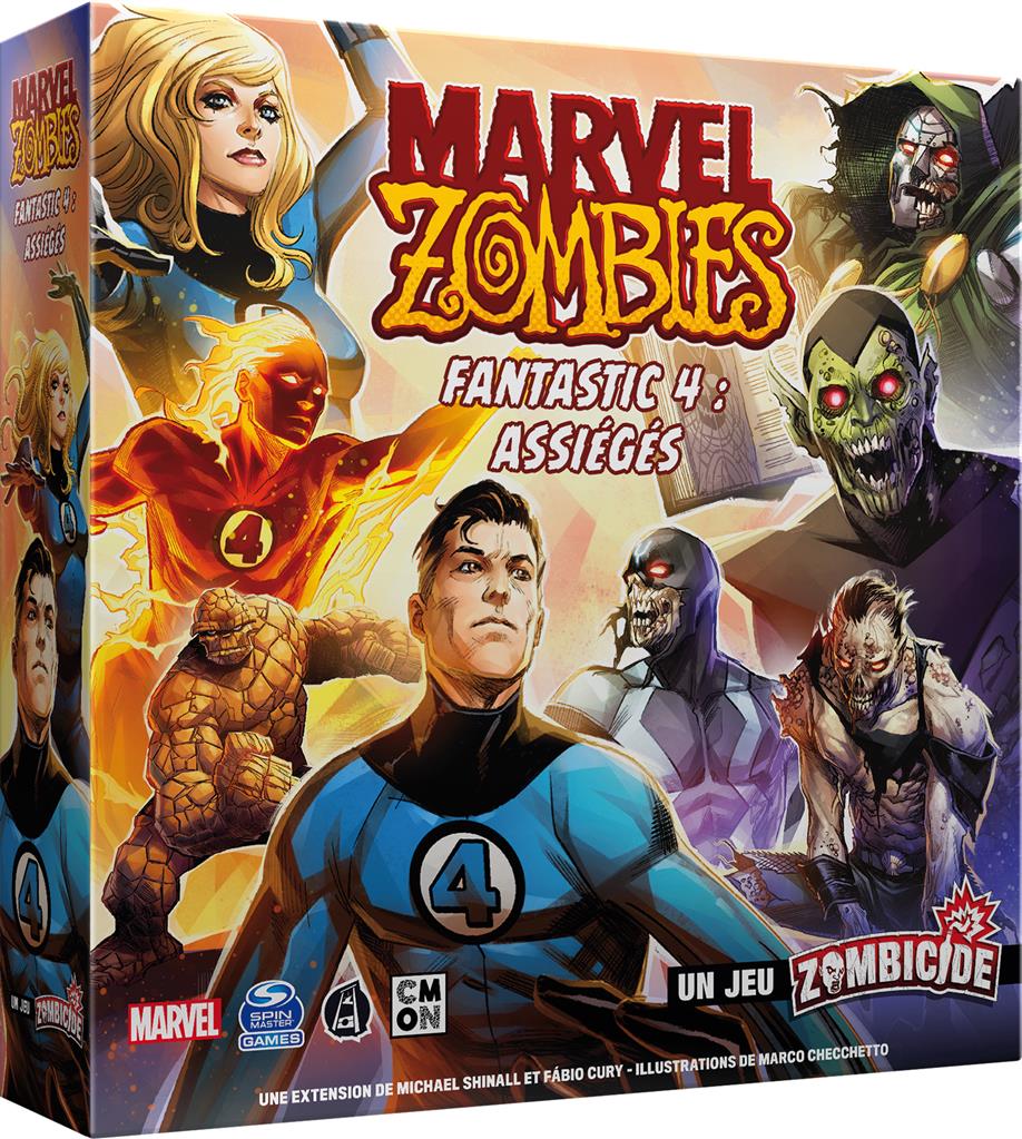 Fantastic 4 Under Siège est la prochaine boite de base du monument qu'est zombicide