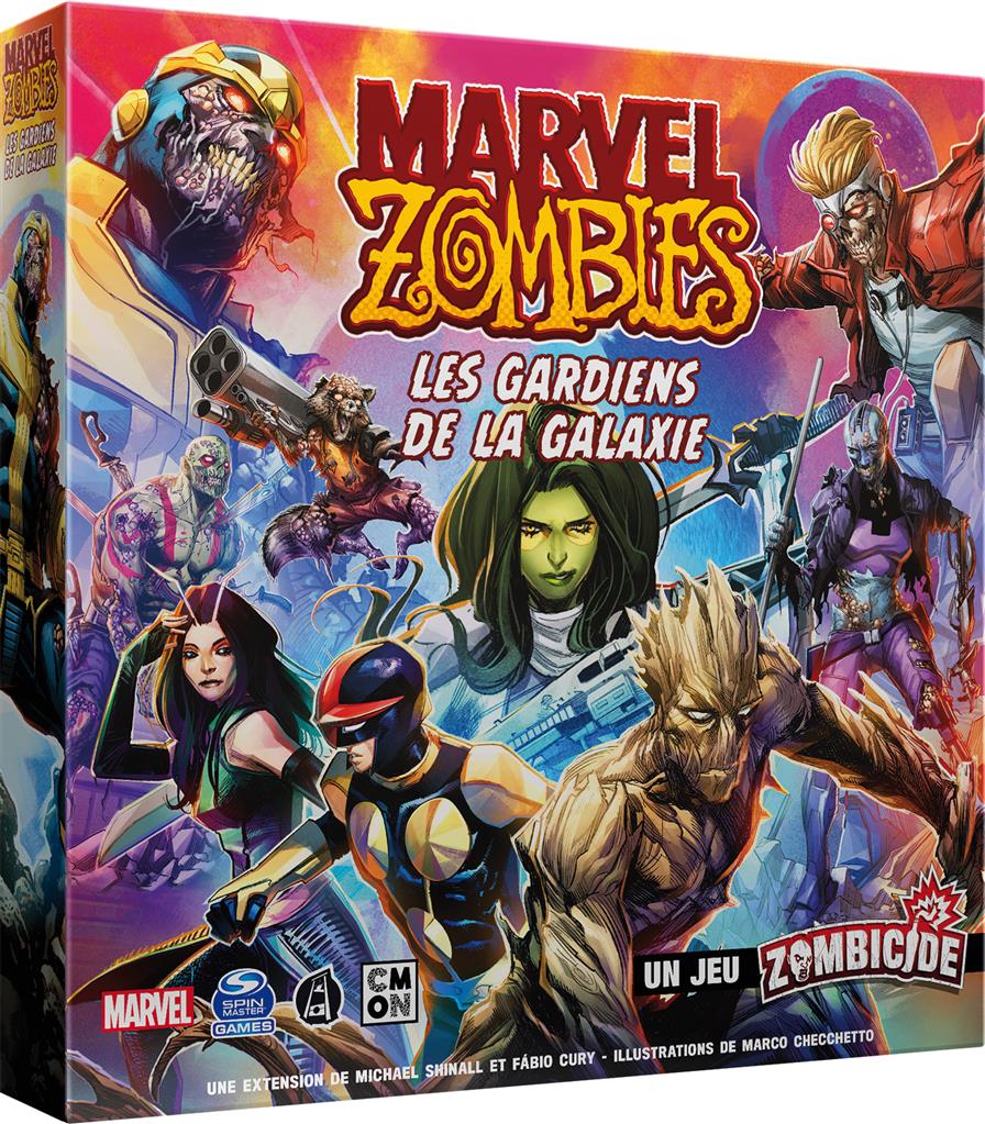 Guardians of the Galaxy Set est la prochaine boite de base du monument qu'est zombicide