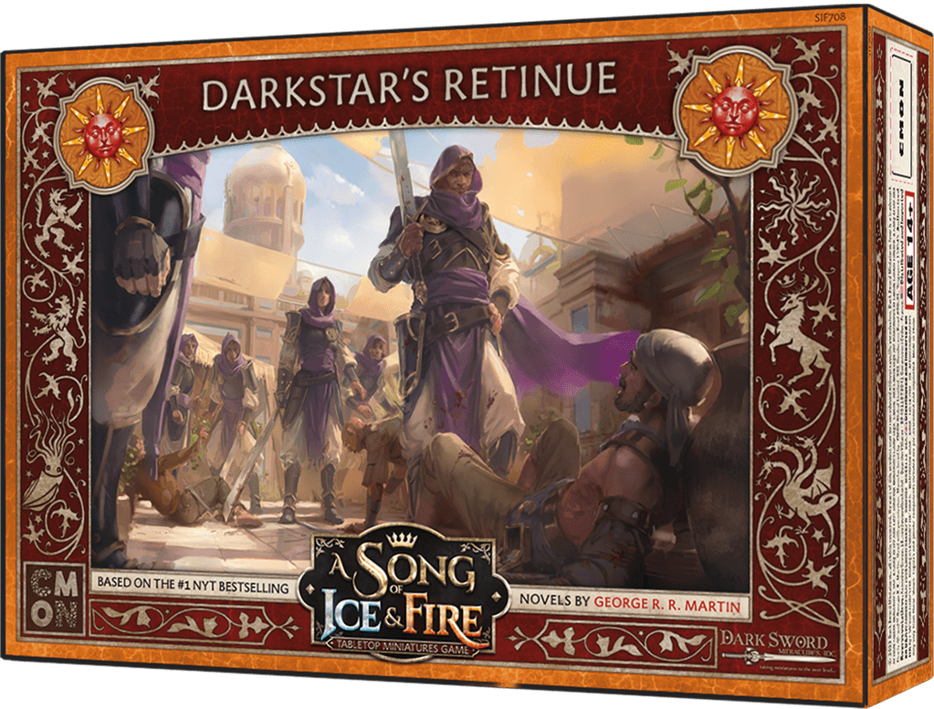 Martell Darkstar's Retinue est une nouvelle boite d'unité