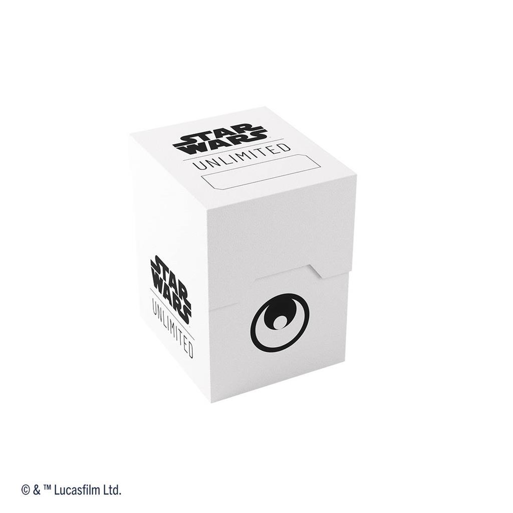 Découvrez le nouveau jeu de cartes à collectionner dans l'univers de Star Wars avec DECK BOX Blanche