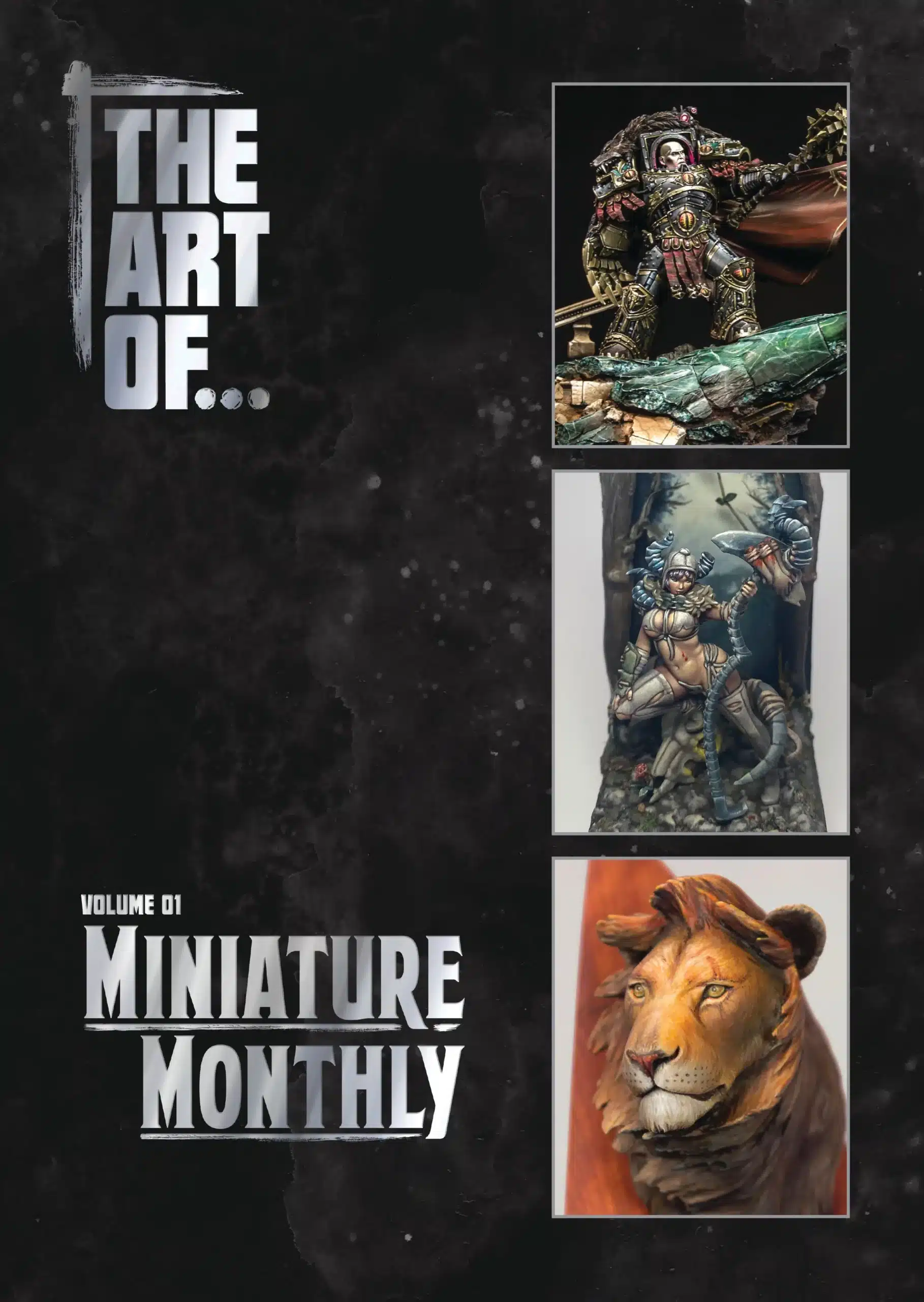 THE ART OF Monthly le volume 1 d'une serie de livres somptueux sur des peintres de figurines célebres reconnus de tous les pays