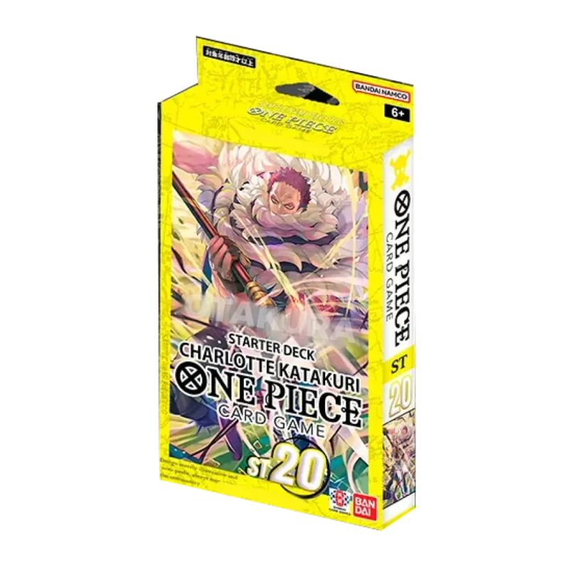 Découvrez le nouveau produit One Piece Starter deck ST20 un produit incontournable pour votre jeu de cartes favori