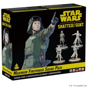 Maximum Firepower Squad Pack, une nouvelle bande pour etoffer encore votre collection pour ce superbe jeu de figurines Star Wars Shatterpoint