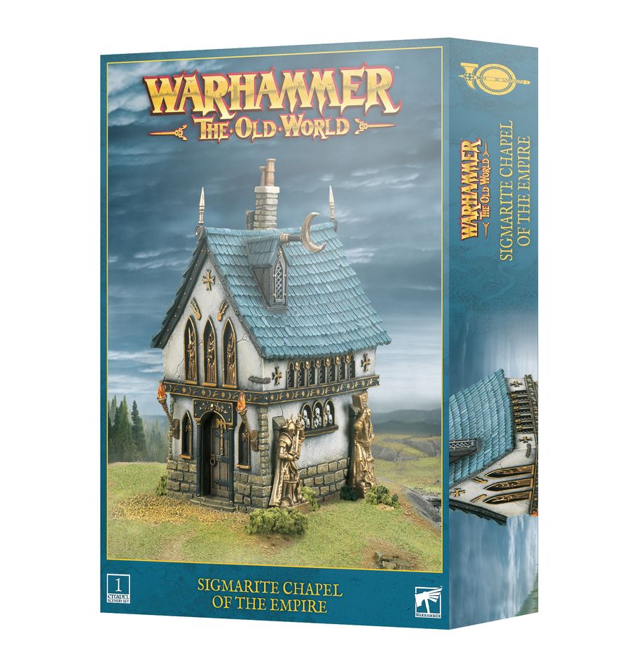 Warhammer Warhammer Old World Chapel of The Empire fait surement partie des décors qui ont marqué votre enfance