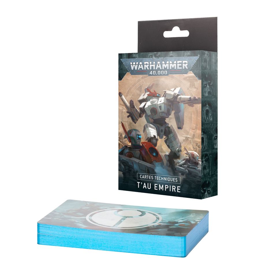 Découvrez les nouveautés pour l'Empire T'au dans l'univers de Warhammer 40k avec les Cartes techniques V10 T'au Empire