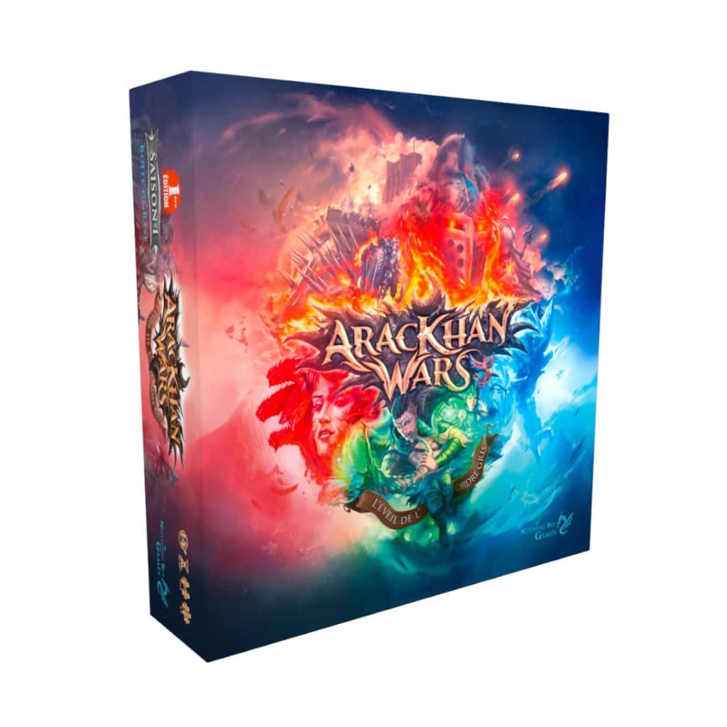 AracKhan Wars un super jeu de cartes JCE avec un tapis de jeu en tissu