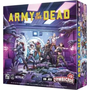 Zombicide Army of the Dead est la prochaine boite de base du monument qu'est zombicide , l'un des meilleurs coopératif en jeu de plateaux