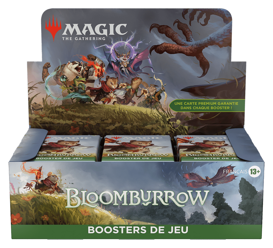 Découvrez la nouvelle extension de Magic avec Magic Bloomburrow composé de cartes aux illustrations magnifiques et de super mécanismes