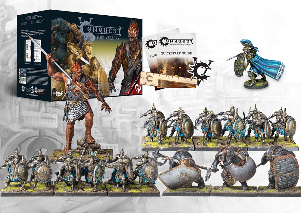 Conquest City States Starter Set est un superbe complement pour l' armée City States pour conquest the last argument of kings