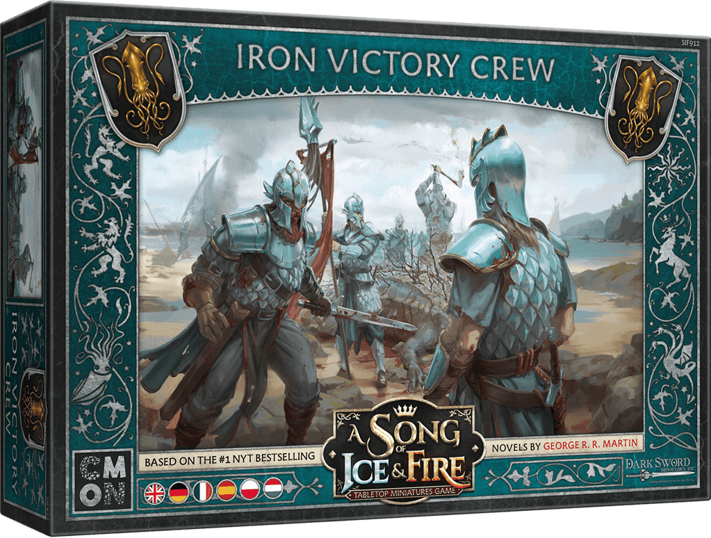 Les Equipage du Fer Vainqueur sont une nouvelle unité pour vos armées Greyjoys du jeu A song of Ice and Fire miniatures Game