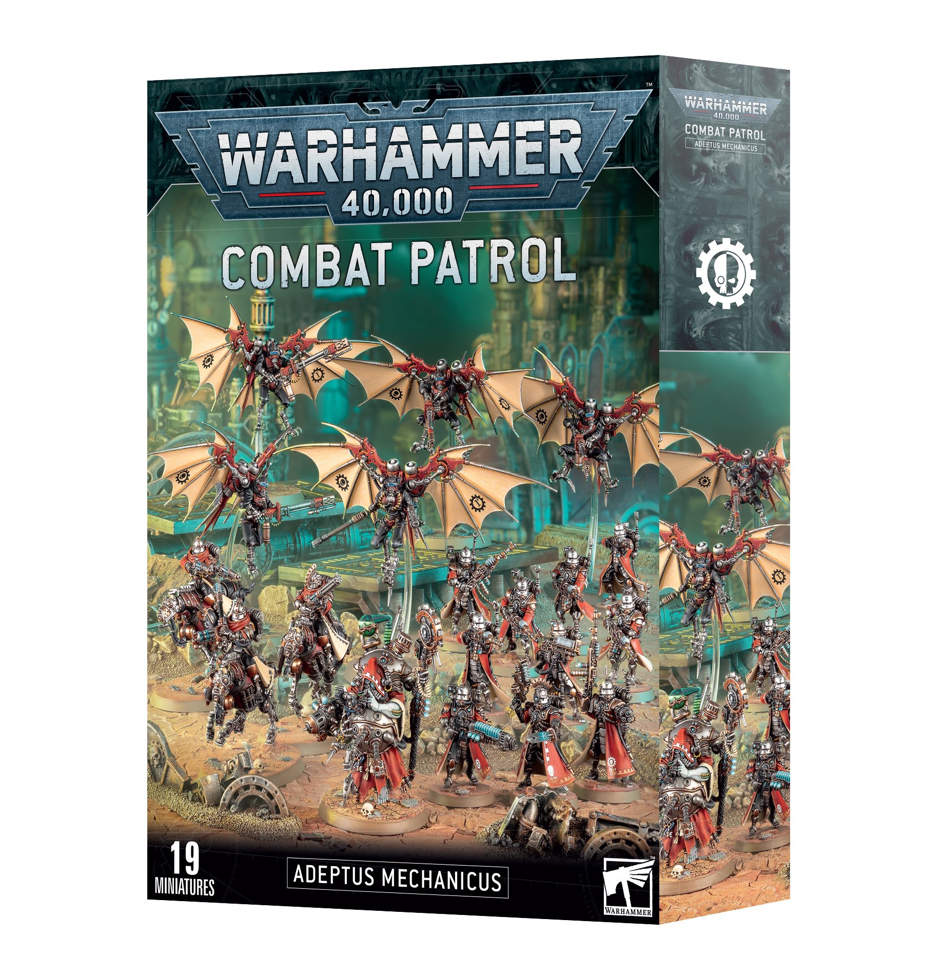 Découvrez les nouveautés de Games Workshop pour Warhammer 40k avec ADEPTUS MECHANICUS COMBAT PATROL