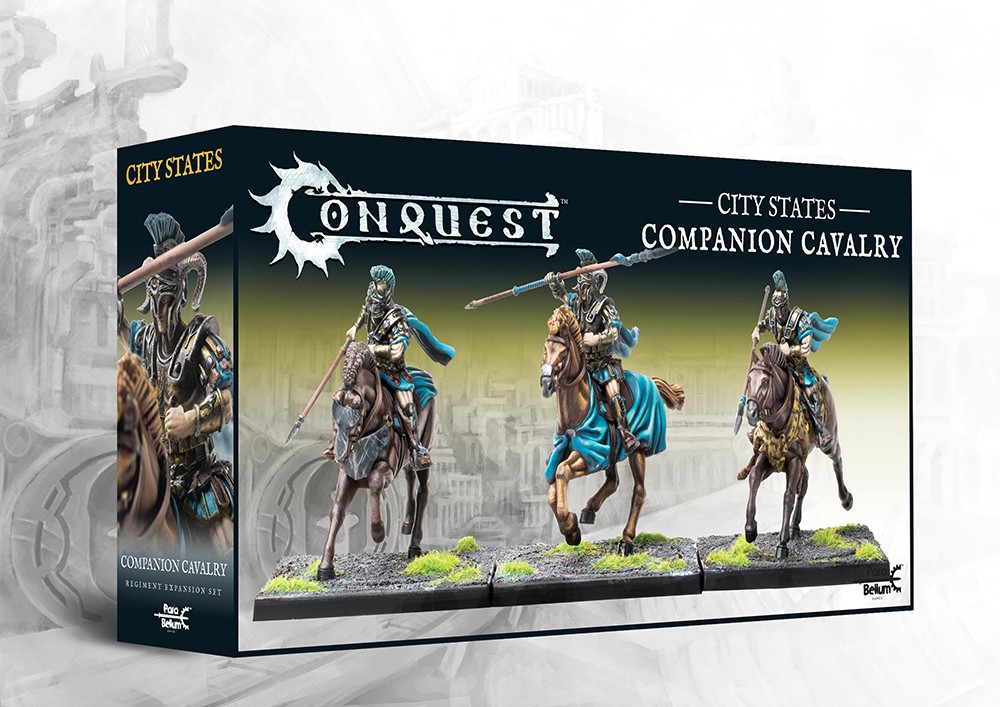 Découvrez la figurine de la  Gamme de Conquest le jeu de figurines avec Companion Cavalry - City States