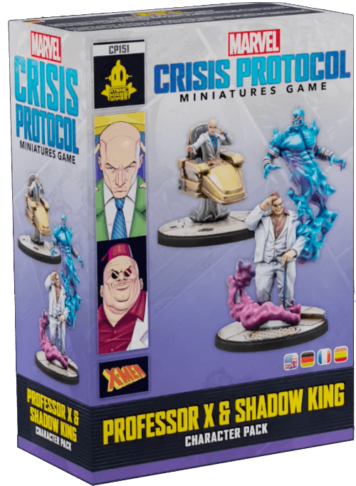 Découvrez PROFESSOR X & SHADOW KING de nouveaux personnages pour le jeu de figurines Marvel Crisis Protocol