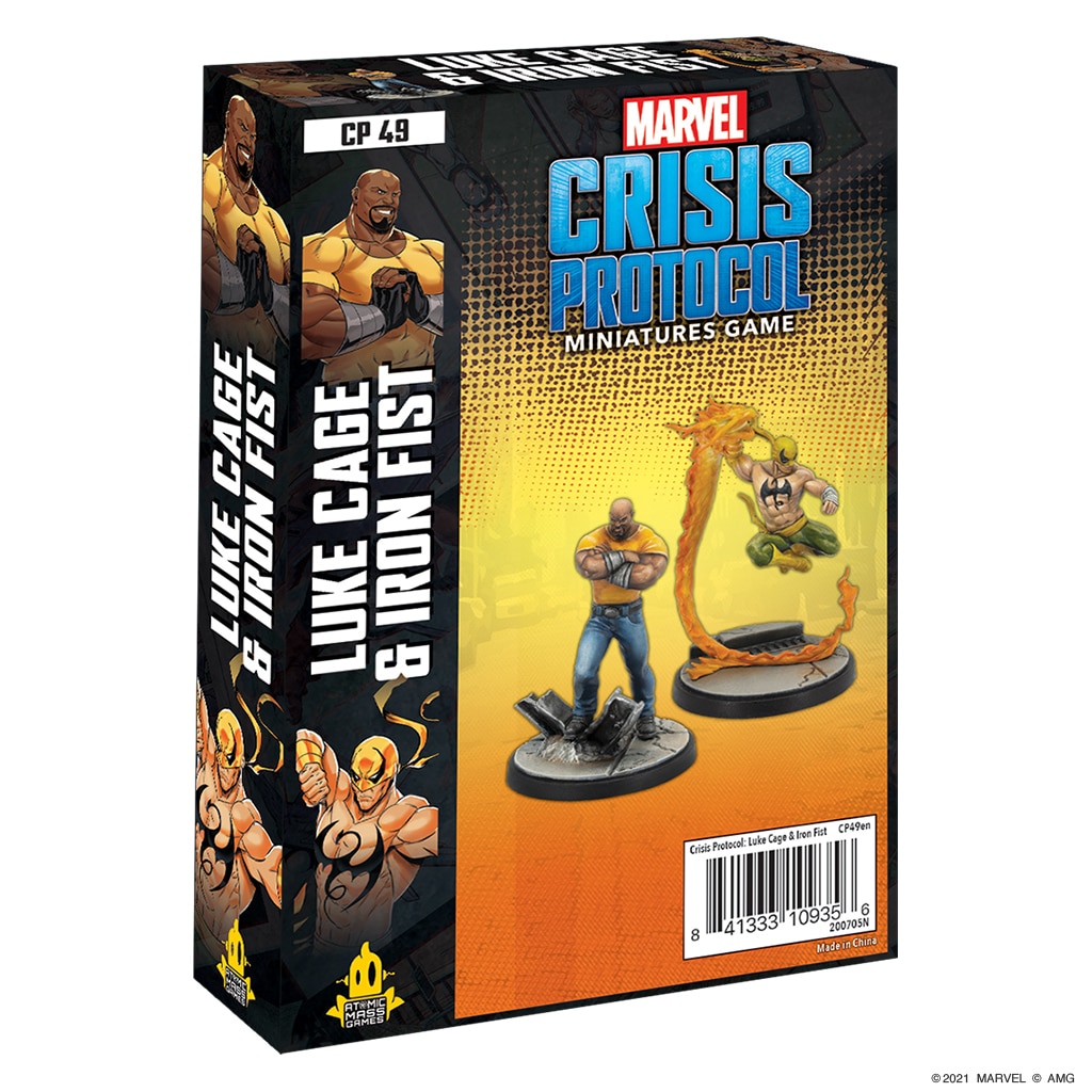 Luke Cage et Iron Fist sont 2 nouveaux personnages pour Marvel crisis protocol