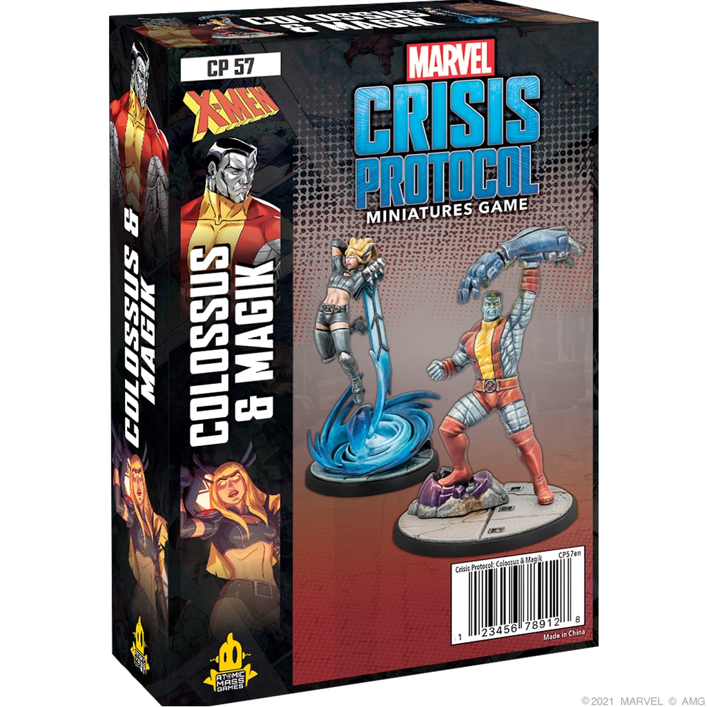 COLOSSUS & MAGIK rejoignent les X-Men dans le pack de personnages Colossus & Magik pour Marvel