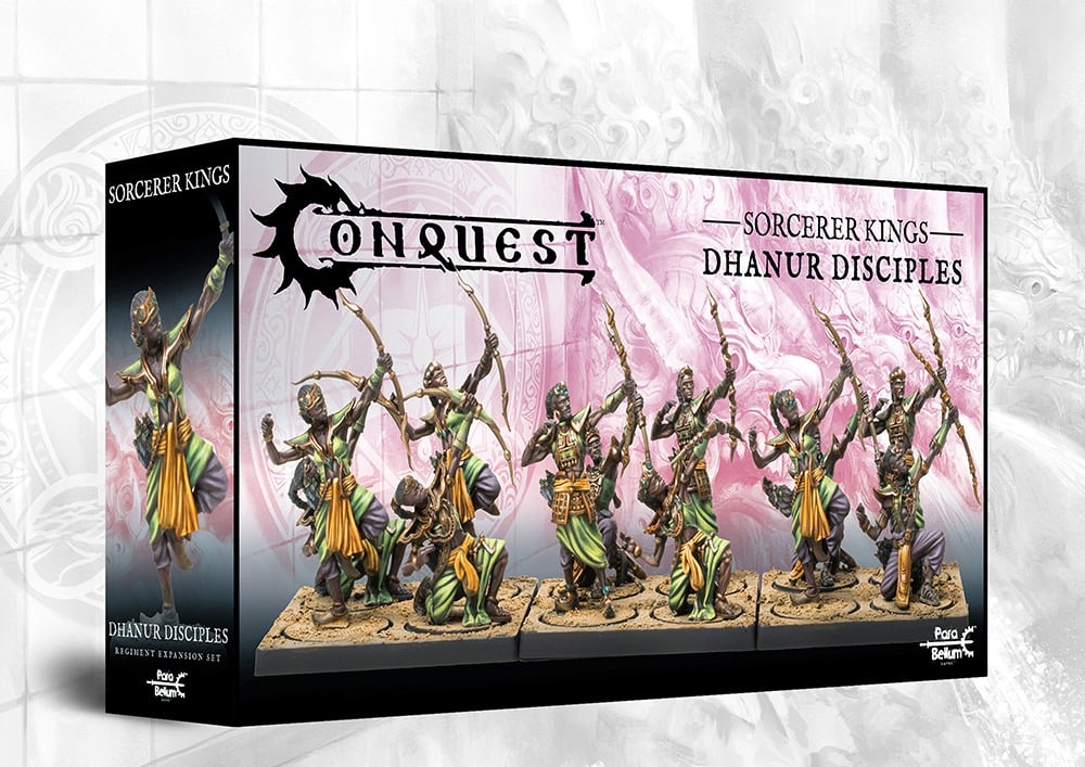 Conquest Dhanur Disciples - Sorcerer Kings une superbe figurine pour vos armées sorcerer kings