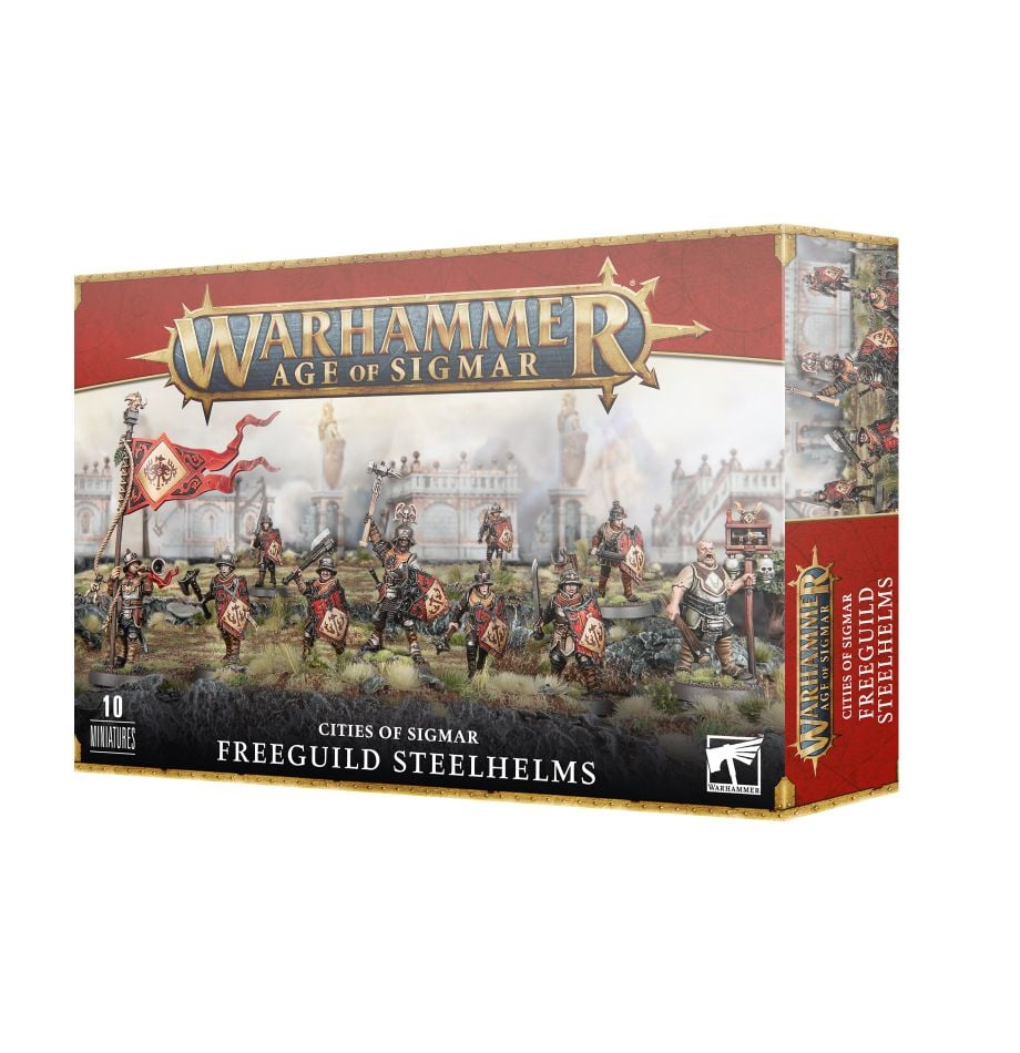 Decouvrez les nouveautées des cities of Sigmar avec Freeguild Steelhelms