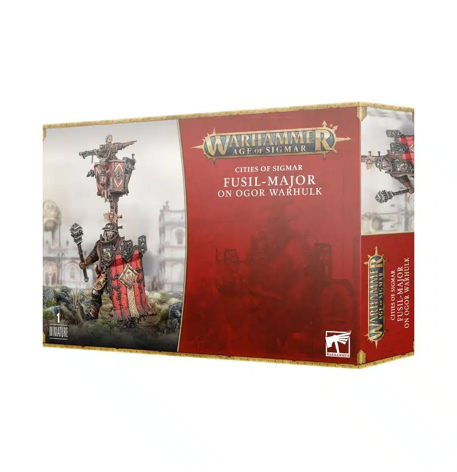 Decouvrez les nouveautées des cities of Sigmar avec Fusil-Major on Ogor Warhulk