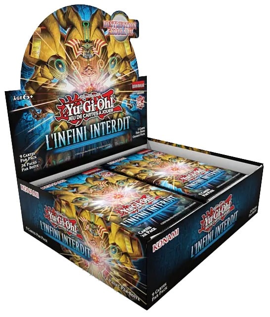 Decouvrez la nouvelle édition de Yu-Gi-Oh Display L'Infini Interdit