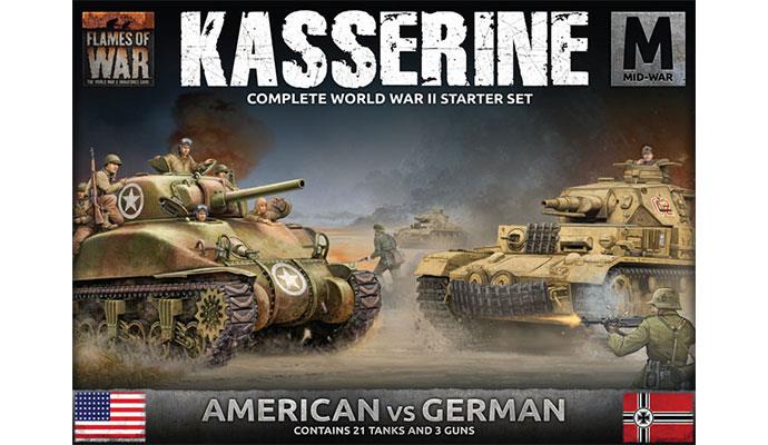 Kasserine Starter Set vous permet de revivre l'une des batailles les plus importantes de l'Afrique du Nord pendant la seconde guerre mondiale