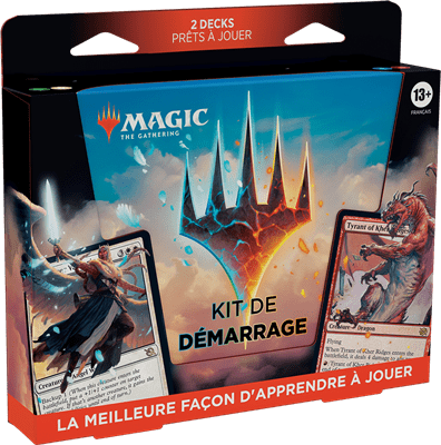 Découvrez la nouvelle extension de Magic the Gathering avec le LES FRICHES D'ELDRAINE STARTER KIT composé de cartes aux illustrations magnifiques