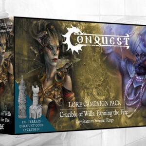 Conquest Crucible of Wills est une nouvelle campagne pour votre jeu de figurine préféré: Conquest the Last Argument of Kings