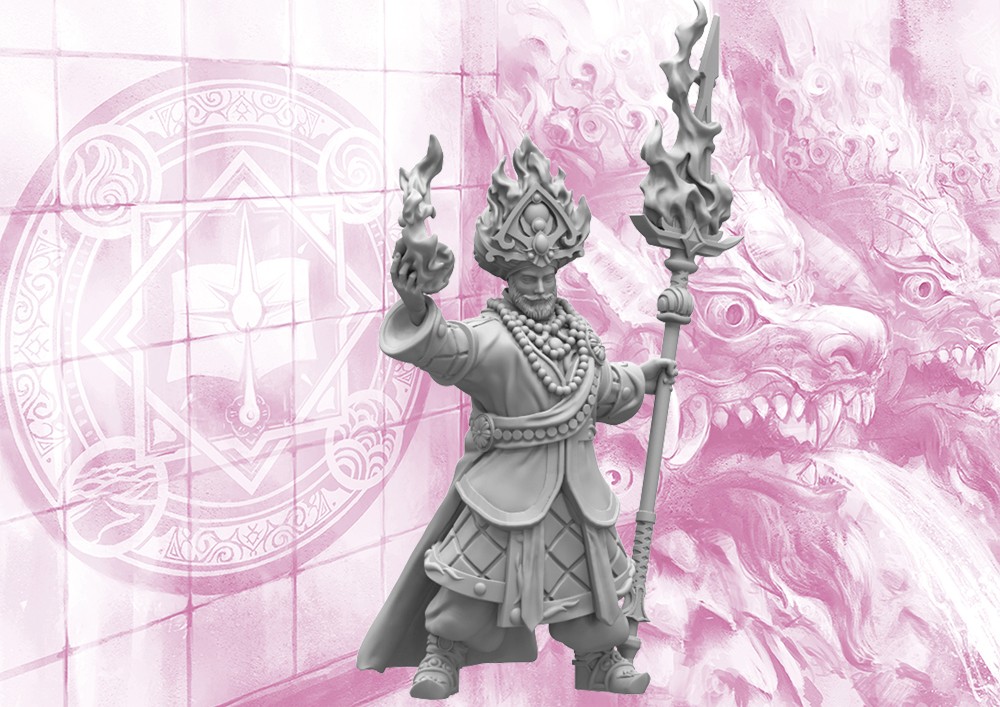 Conquest Sorcerer Kings - Maharajah est une superbe unité pour cette nouvelle armée pour conquest the last argument of kings