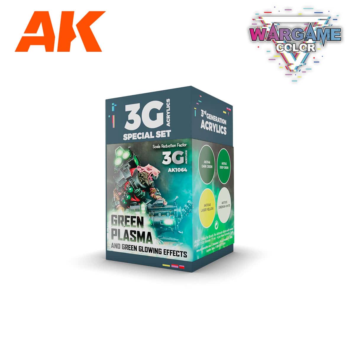 AK 3G Green Plasma effects