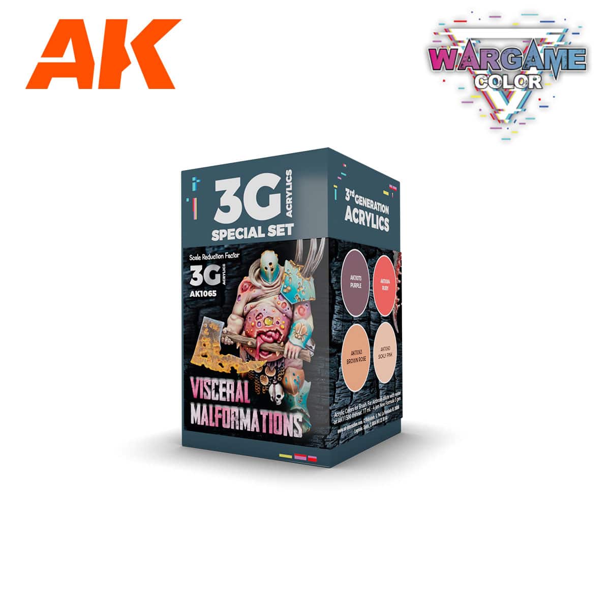 Maxireves a choisi pour vous ce superbe kit AK 3G Visceral afin que vous puissiez découvrir la magnifique gamme de set AK 3G