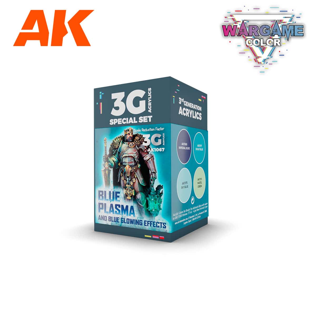 Maxireves a choisi pour vous ce superbe kit AK 3G BLue Plasma afin que vous puissiez découvrir la magnifique gamme de set AK 3G