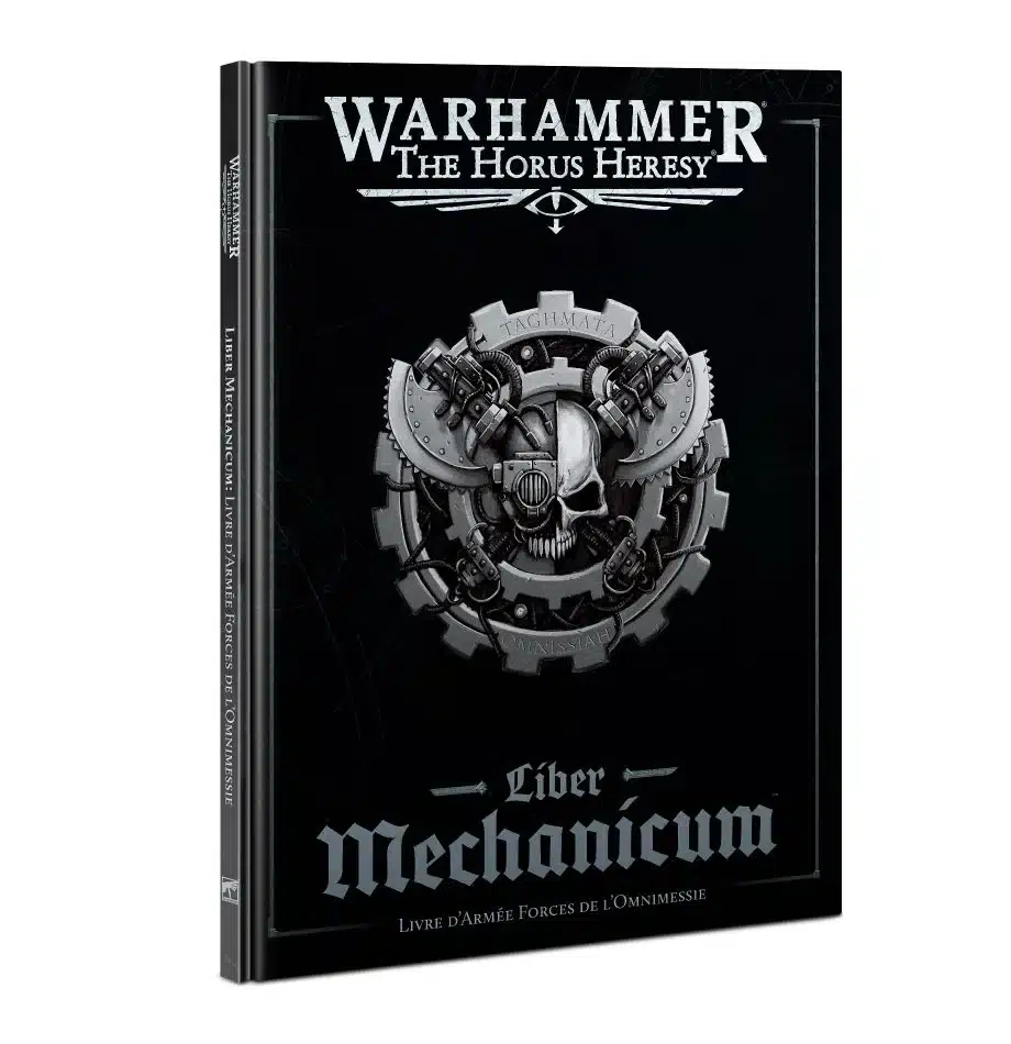 Liber Mechanicum est le guide essentiel pour quiconque souhaite diriger des armées du Mechanicum lors de parties de Warhammer