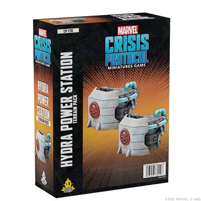 Retrouvez Hydra Power Station terrain pack dans ce nouveau kit pour votre jeu favori Marvel crisis Protocol le jeu de figurines