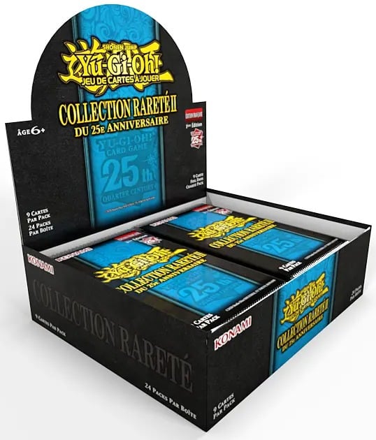 Découvrez les rarity boosters 2 ème édition dasn le cadre des 25 ans de Yu-Gi-Oh