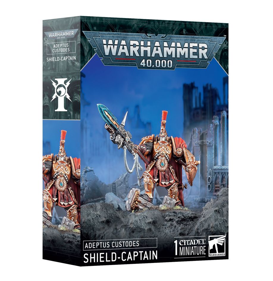 Dévastez les ennemis de l'Imperium avec le Adeptus Custodes Shield-Captain