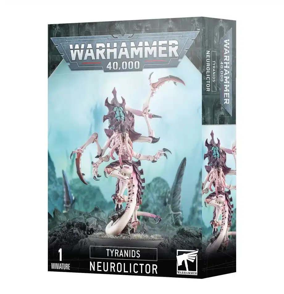 Découvrez les nouvelles sorties de Games Workshop avec la superbe Neurolictor Tyranids disponible dans votre boutique favorite