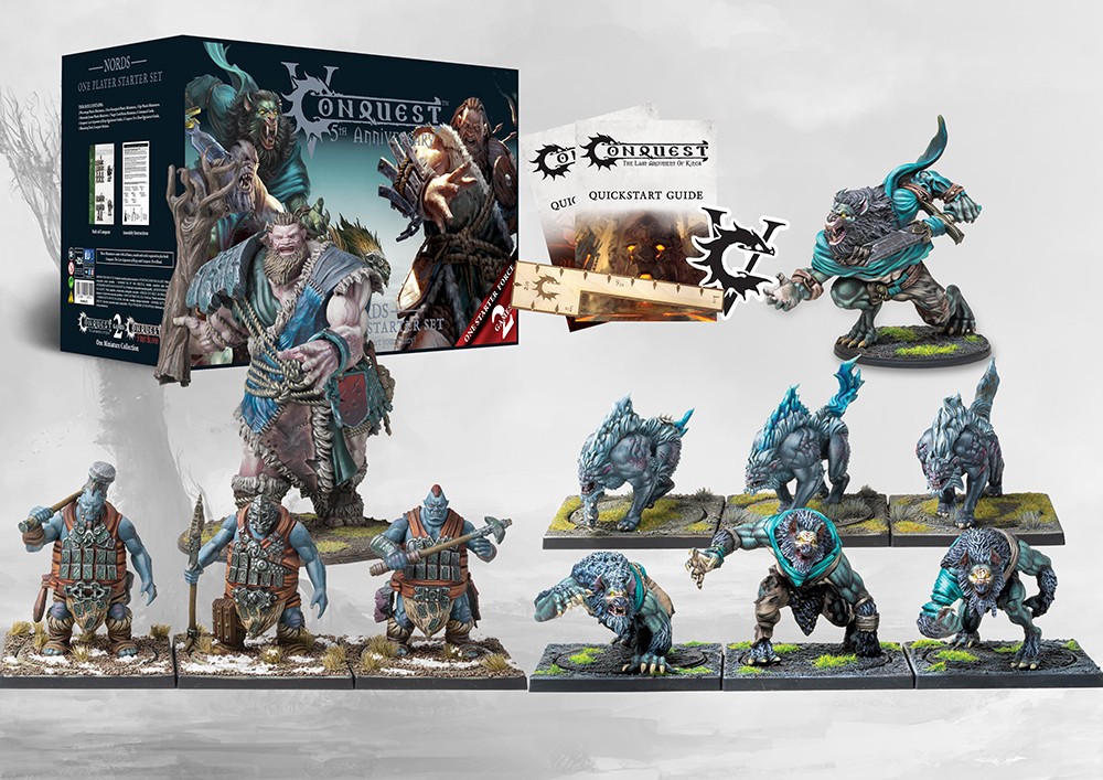 Conquest Nords Starter Set est un superbe complement pour l' armée Nords pour conquest the last argument of kings