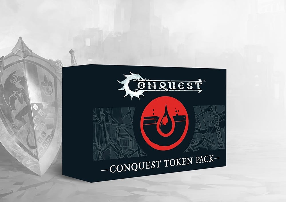 Precommandes pour les prochaines sorties de Fevrier avec le superbe Conquest Objective Markers And Tokens pour notre jeu favori