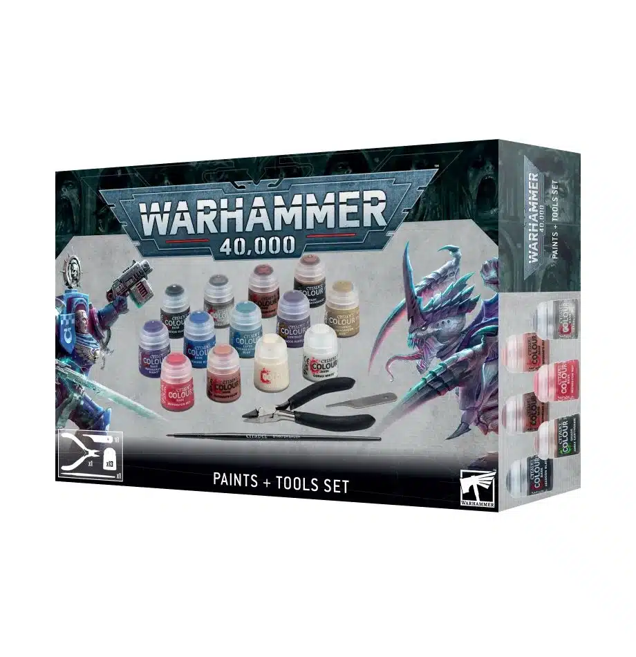 40k V10 Paints and Tools