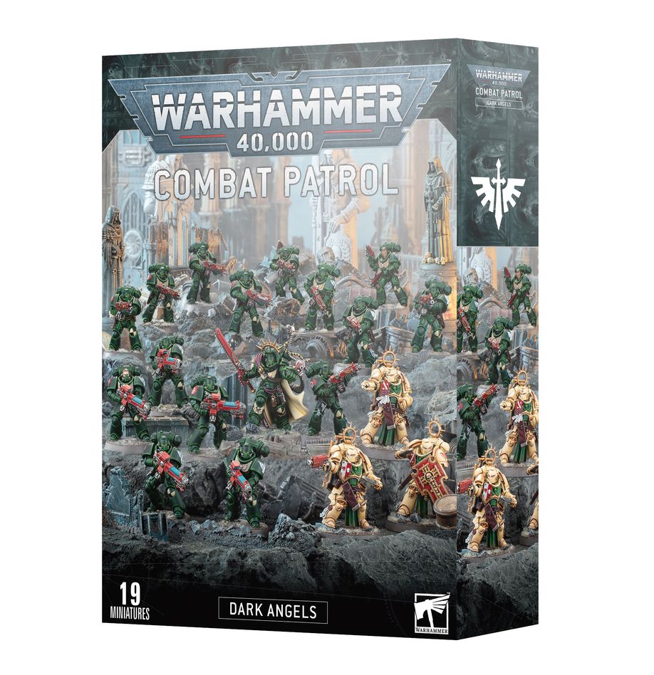 Combat Patrol Dark Angels est une nouveautée pour les Dark angels , avec de superbes figurines finement sculptées et indispensable pour votre armée