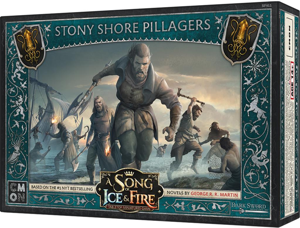 Les Pillards des Roches sont une nouvelle unité pour vos armées Greyjoys du jeu A song of Ice and Fire miniatures Game