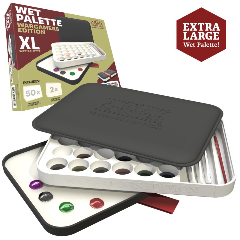 La nouvelle Palette Humide Army Painter  allie élégance