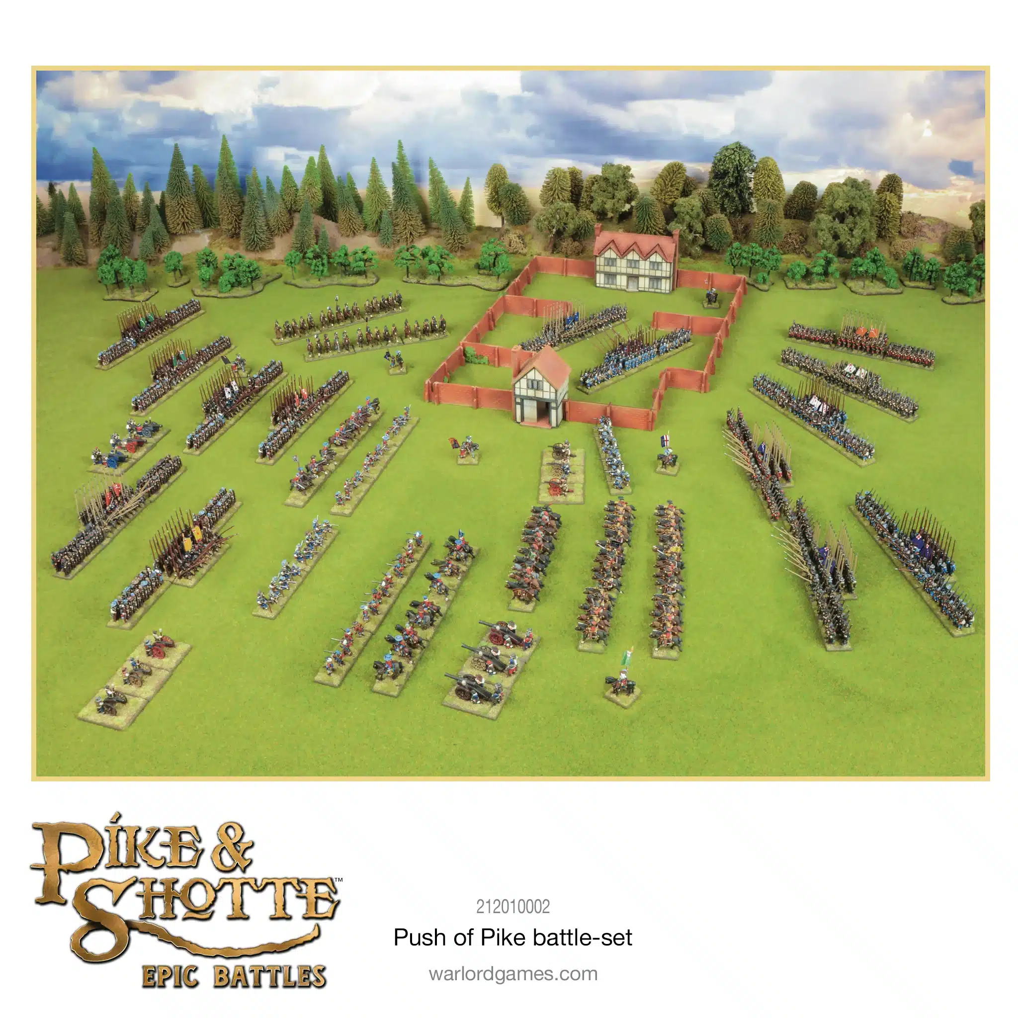 Découvrez Push Of Pike Starter Set le nouveau starter de Warlord games rempli de figurines finement sculptées en 6mm