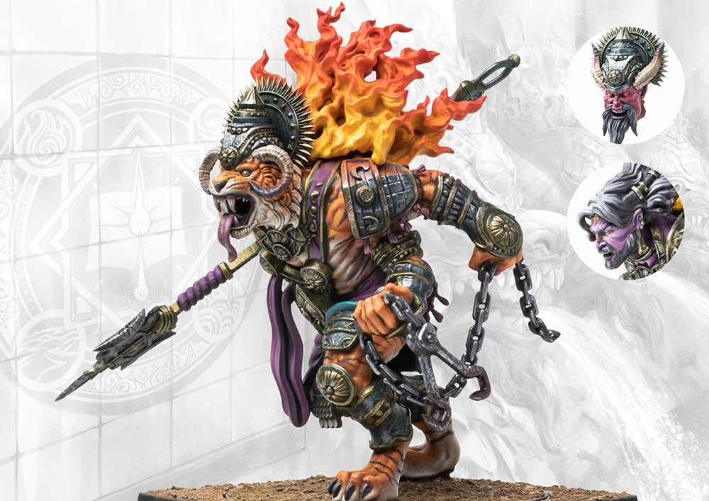 Rakshasa Ravanar/ Baksura (Dual Kit) est une superbe unité pour la nouvelle armée pour conquest the last argument of kings