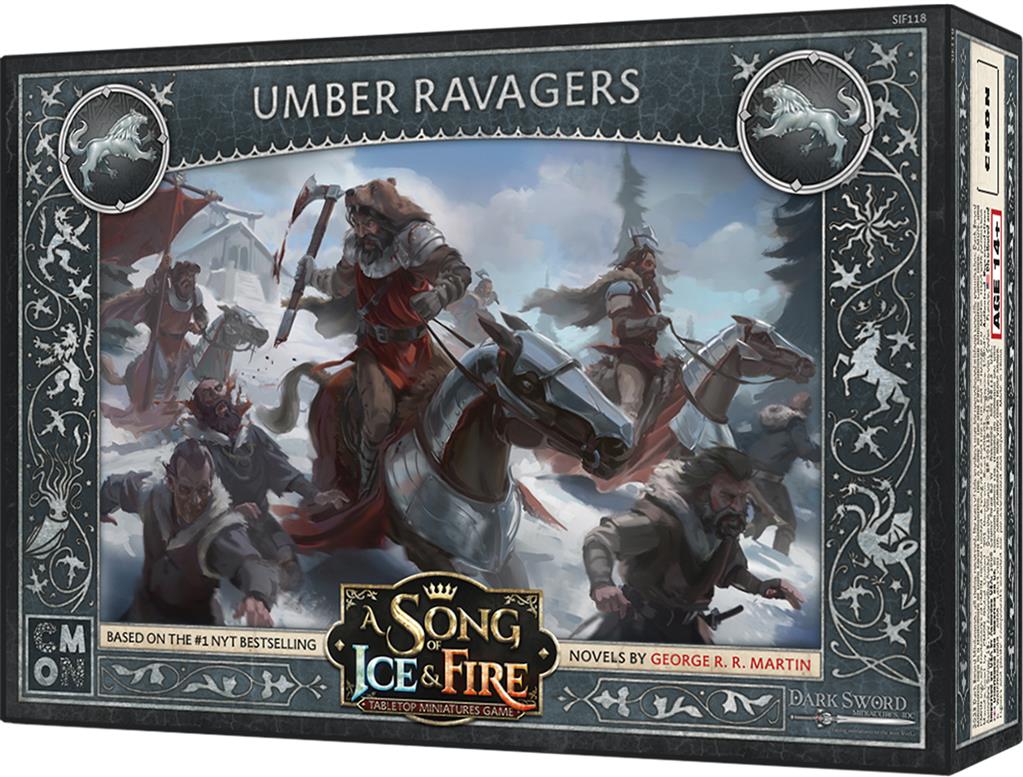 Ravageurs d'Omble sont une nouvelle unité pour vos armées de Peuples Libres du jeu A song of Ice and Fire miniatures Game ce superbe jeu de figurines