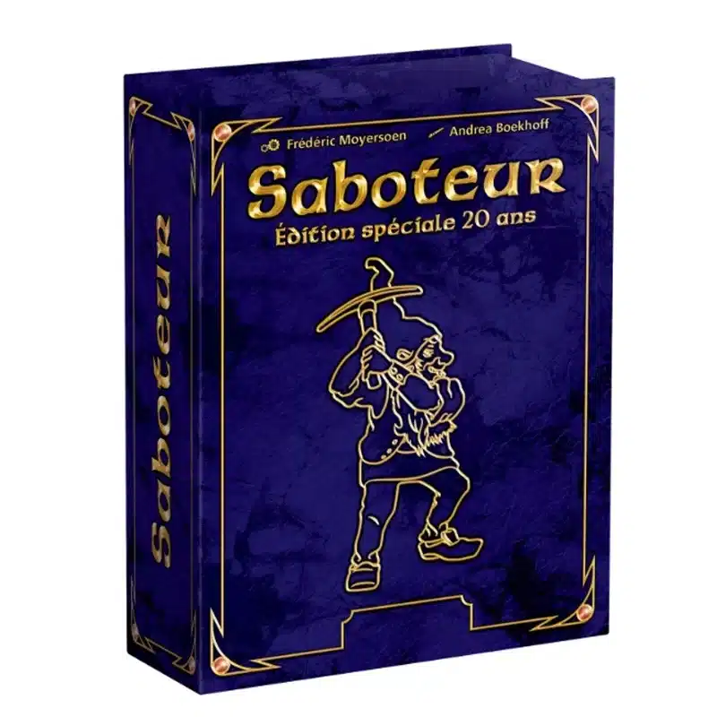 Saboteur - 20 ans est une nouvelle édition du jeu saboteur