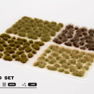 Marshland Set est un superbe set de touffes et ou de fleurs pour créer des socles idéalement texturés avec des couleurs realistes