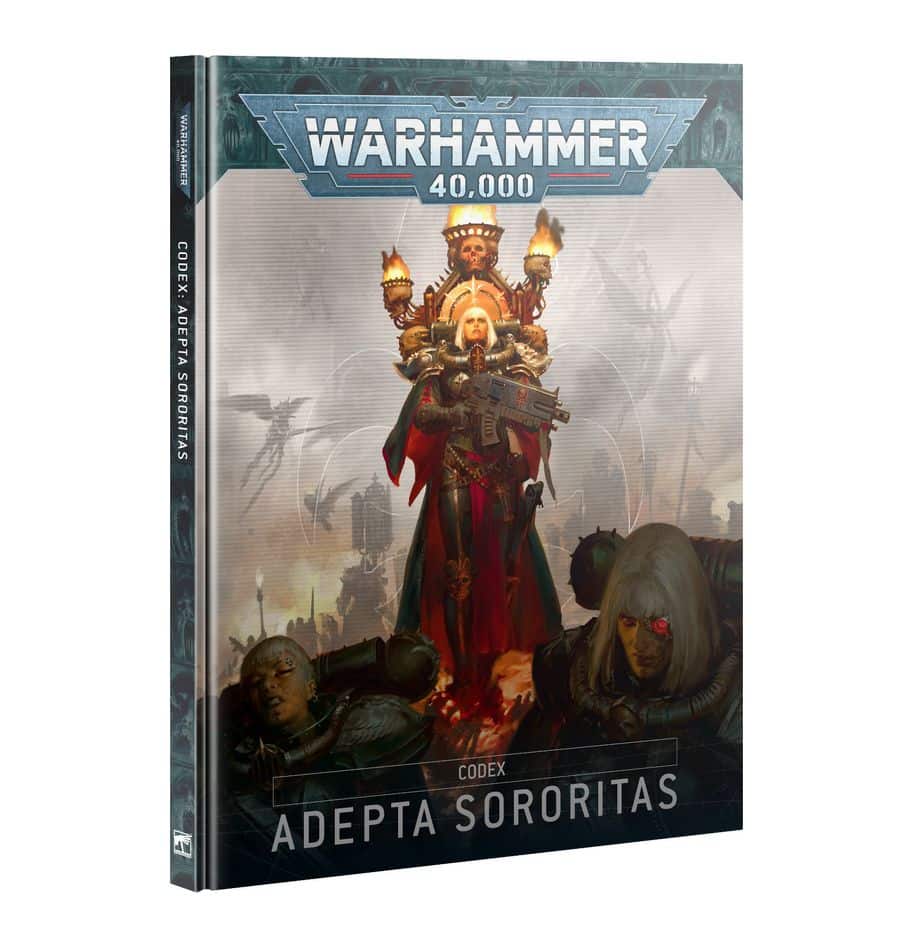 Découvrez la nouvelle sortie pour warhammer 40k avec le Codex Adepta Sororitas V10