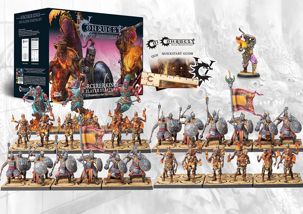 Conquest Sorcerer Kings Starter est une superbe nouvelle armée pour conquest the last argument of kings peuplée de djinns et autres creatures fantastiques